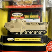 2000 Matchbox Collectibles Steel Soldiers LVTP7A1 Amphibious Personnel Carrier