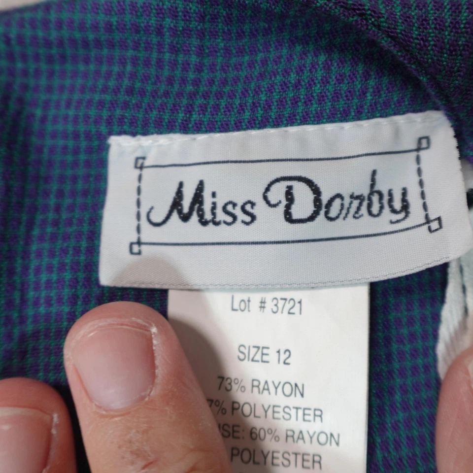 Miss Dorby Romper Feminino 12 Colete Xadrez Azul Camadas Shorts Preppy Tênis Escolar - Imagem 2 de 4