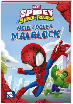 MARVEL Spidey und seine Superfreunde: Mein cooler Malblock: Malblock 1384925-2