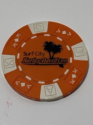 Harley Davidson Poker Chip Huntington Beach CA