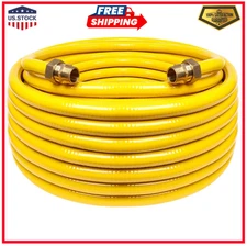 Grehitk 70ft 1/2 Flexible Gas Line CSST Corrugated Stainless Steel Tubing Pipe