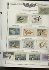 US stamps  Ducks Stamp Collection 11 used  cv 61.50  ( mb32