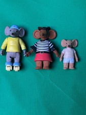 CBeebies Rasta Mouse Toy Figures bundle Set 2.5" 