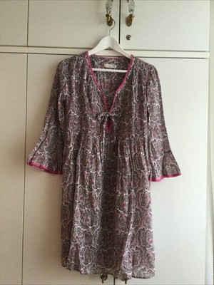 Odd Molly zartes Kleid Gr. 2 M Gr. 38/40 rosa, top!