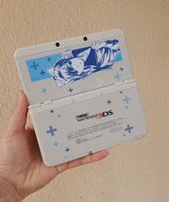 Nintendo series console parts Cover Anime Girl Blue  White Cross Shell Plates