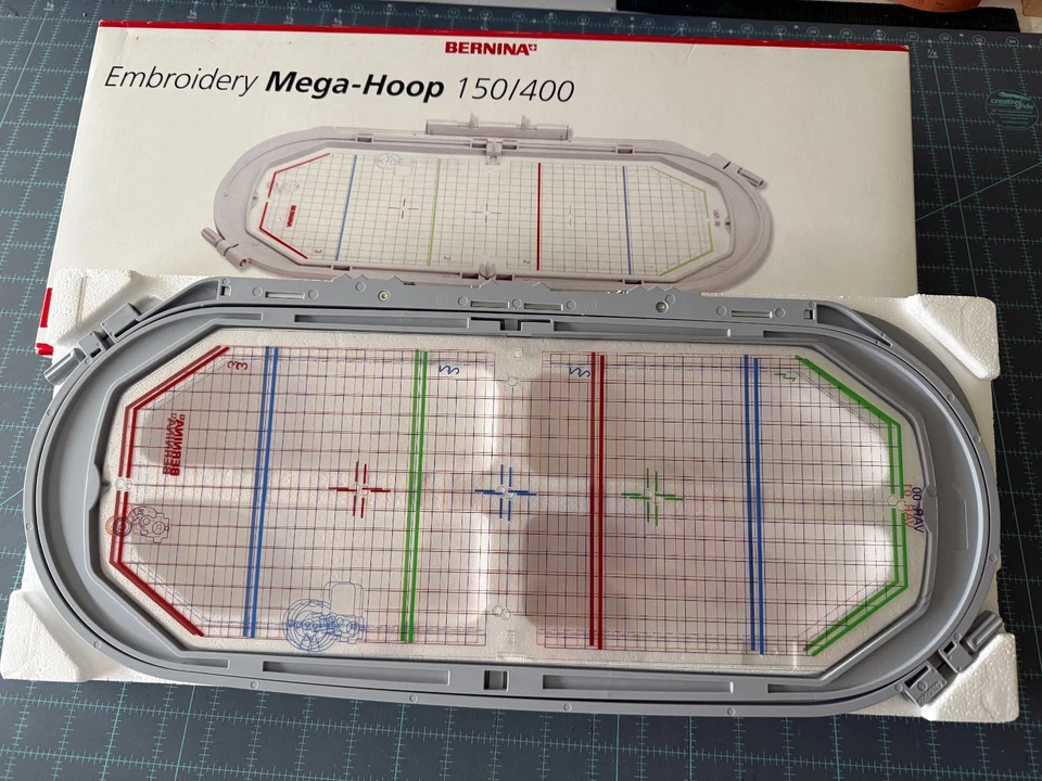 NEW! BERNINA Embroidery Mega-Hoop 150/400 (150mm by 400mm) - Image 3 of 4