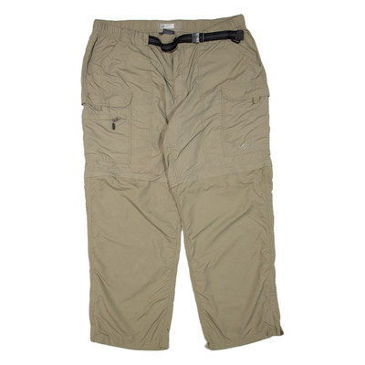 FIRST ASCENT Cargo Gürtel Herren Hose Beige Regular Straight W36 L29