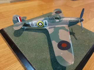 Diverse Images Pewter Hand Painted WW2 So HawkerHurricane (Only & Loose)