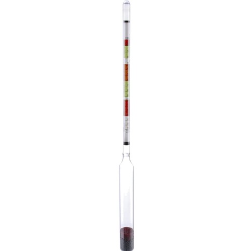 Alkoholmeter Hydrometer Dreifach-Skala Bier Wein Cider Haushaltsmessgerät