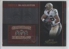 2006 Playoff Prestige Gridiron Heritage Foil 27/100 Deuce McAllister #GH14 t8i