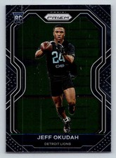2020 Panini Prizm #359 Jeff Okudah RC (ref 193677)