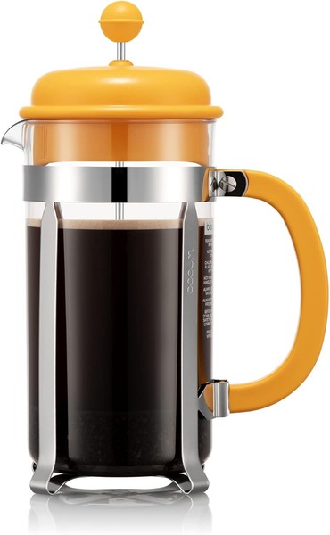 Bodum Cafettiera Kaffeemaschine Kaffeebereiter French Press Glas 8 Tassen 1.0L-image