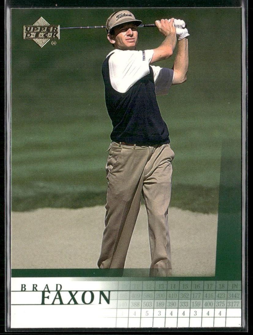 2001 Upper Deck Brad Faxon 32