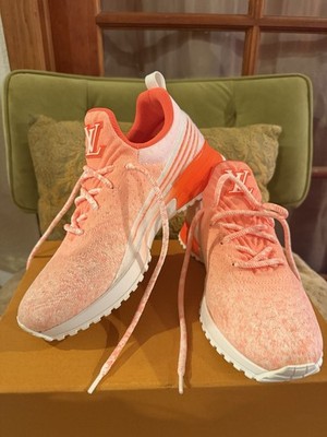 Louis Vuitton V.N.R. sneakers  Orange and White Size 6 Men s or 7.5 Women s 