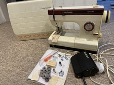 Frister & Rossman Cub Twin-Dial Nähmaschine Tragetasche Fußpedal Zubehör