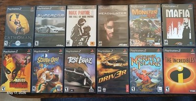 Sony PlayStation 2 Lot Of 19 Games CIB In Excellent Condition