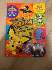 Pok mon Collector s Sticker Book 3, All Stickers UNUSED, NO WRITING, RARE