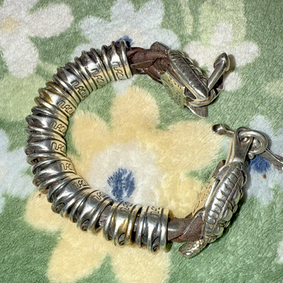 Nagual ~ Joseph Bortoli ~ MayAzteca ~ Heavy Sterling & Leather