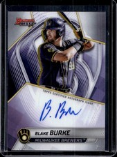 2025 Bowman's Best Blake Burke Auto Autograph #B25-BBU Brewers