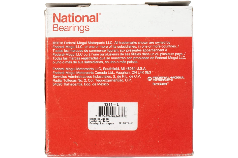 Cojinete de repuesto National para Ford 1975-76 serie F de servicio mediano modelo 1311-L Foto 3 de 4