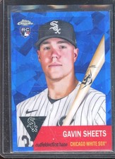 Gavin Sheets 2022 Topps Chrome Platinum Blue Atomic Refractor #246 (55/100)