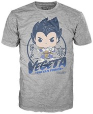 Funko Tee: DBZ- Vegeta (PU MT) - Taglia M