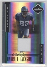 2006 Leaf Limited Limited Threads Jersey Prime 4/30 Darrell Jackson #101 0v1