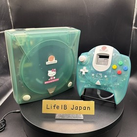 SEGA Dreamcast HKT-3000 Hello Kitty Skeleton Blue Console Limited Edition