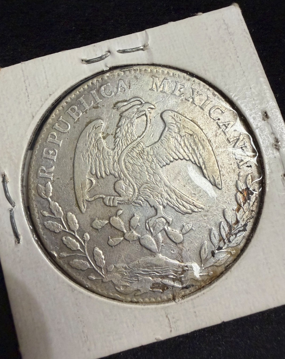 1883 Mexico Go SB (Guanajuato), Silver 8 Reales - Rare SB find | eBay