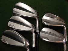 Used PING i530 ALTA J CB BLACK  #7- U iron set Flex:R