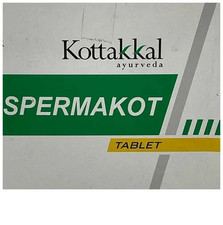 Kottakkal Ayurveda Spermakot Tablets 100 Count Herbal Sexual Wellness Aid Pro
