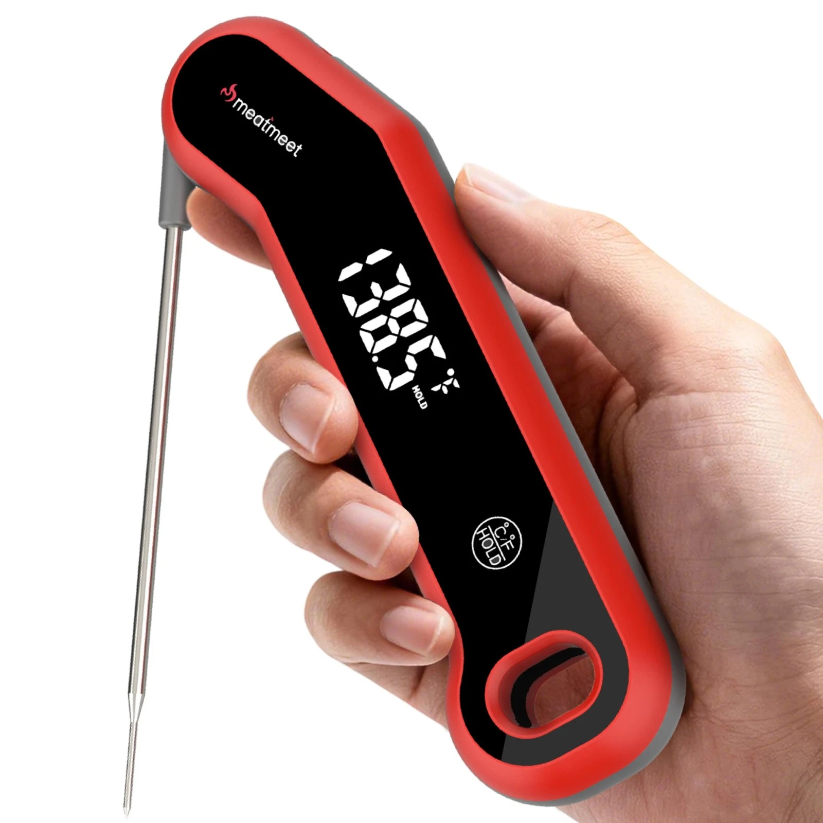 Digital Meat Thermometer - 0.5 Sec Instant Read Meat Thermometer Digital, Kit...