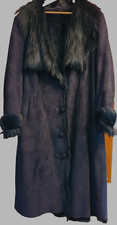 Gino Monti Women Genuine Shearling Lamb Skin Coat Sz16