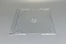 400 PCS NEW STANDARD CD CLEAR TRAY WITH CDA, REINFORCED HUB, KC02PK-R-HUB-CDA