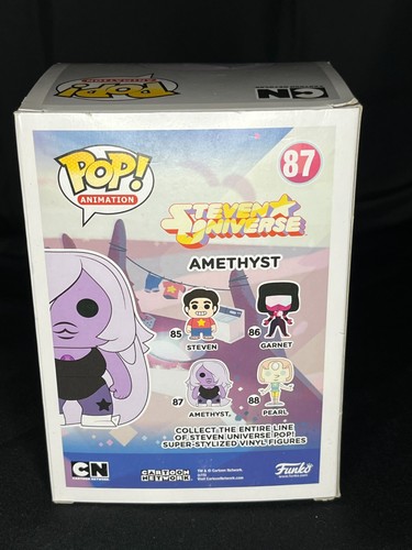 Funko Pop! Animation Amethyst #87 from Steven Universe Hot Topic GITD Rare vault - Picture 3 of 4