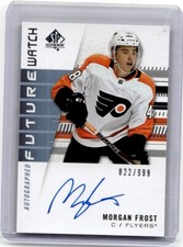 2019-20 SP Authentic Future Watch Autograph Rookie Morgan Frost RC Auto /999
