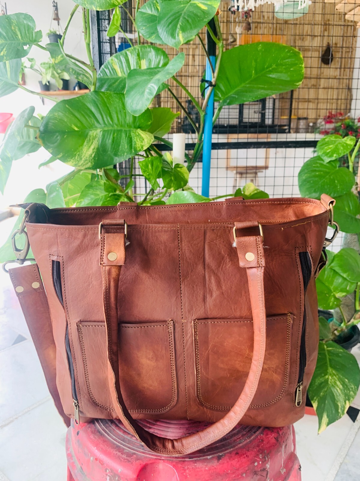 SAOLA Borsa A Spalla Tote In Pelle 5G Solo Per Donne