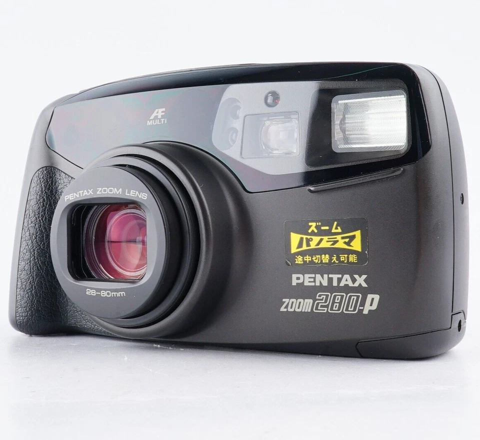 EX+++++ PENTAX 280-P Point & Shoot 35mm Film Camera From JAPAN