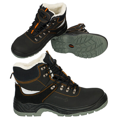 Bottes De Travail D'hiver S3 Profus YUKON-W-S - Sécurité, Capne Acier, Doublure Fourrure