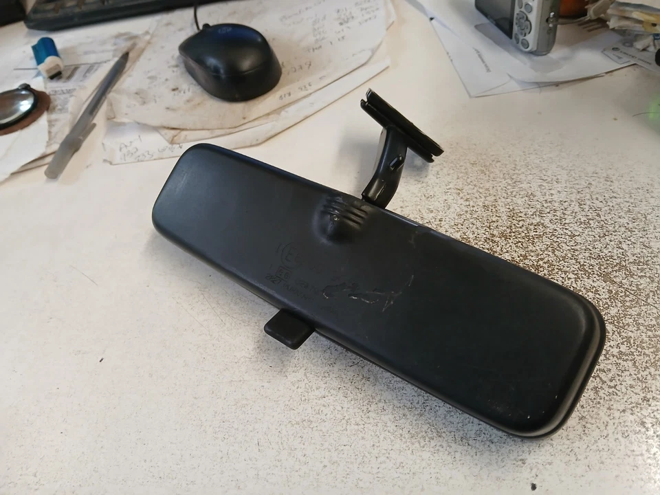 ESPEJO RETROVISOR INTERIOR CONVERTIBLE GEO METRO 1989 A 1994 Foto 4 de 4