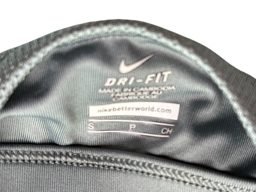 NIKE Dri-Fit Dress Tennis / Golf. Light Mint Green White Gray Ombre Gradient S - Picture 5 of 12