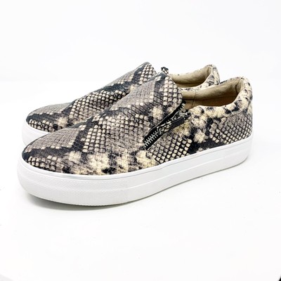 steve madden glaammar zip sneaker leopard