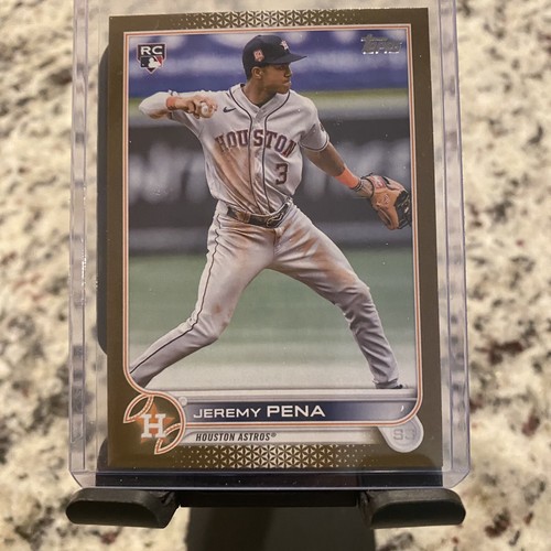 2022 Topps Update Jeremy Pe a Rookie Card RC 2022 World Series MVP 