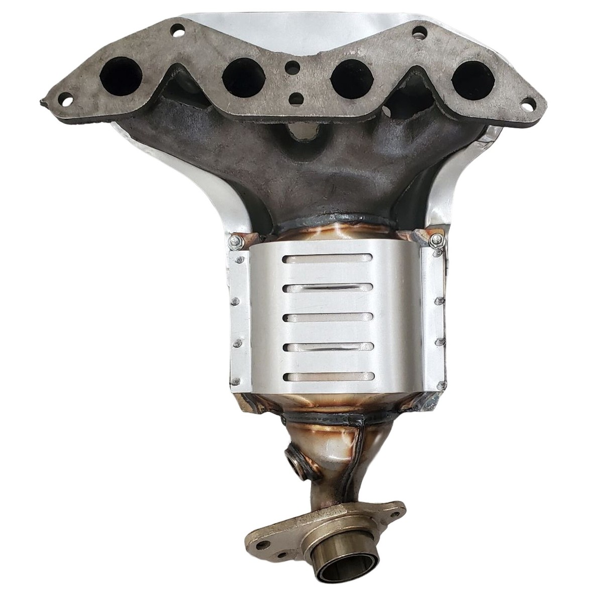 Honda Civic 2001-2005 Exhaust Manifold With Catalytic Converter - 1.7L L4 SOHC, Stainless Steel, Direct Fit