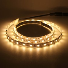 12V LED Strip Lights 5050 SMD Warm/Cool White 60led/m Flexible Tape Waterproof