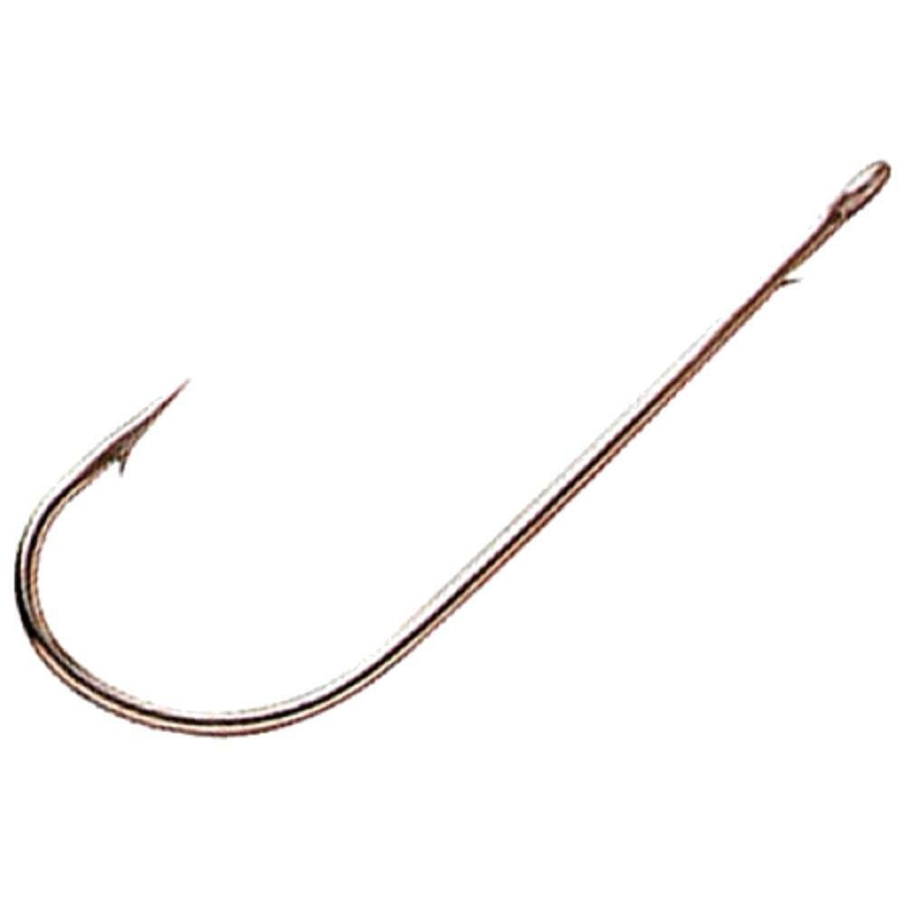 Gamakatsu Straight Shank O'Shaughnessy Bend Bronze Worm Hook CHOOSE