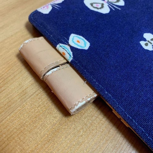 Hobonichi Techo Cover Mina pelhonen hana hane Original A6 size 2015 from JP Used - Picture 3 of 7