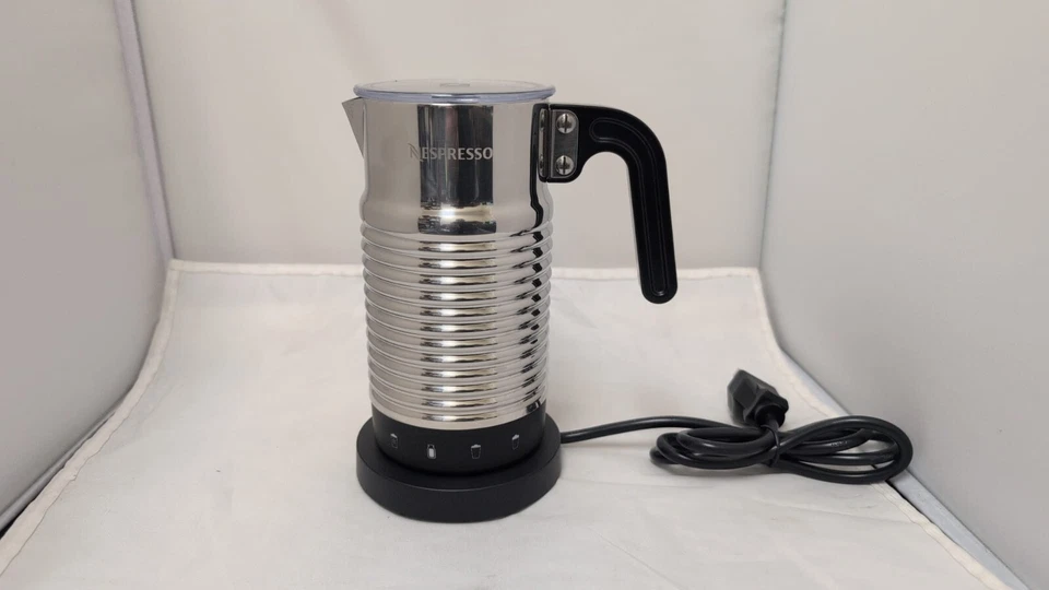 Nespresso Aeroccino 4 Ergonomic Milk Frother - Dishwasher Safe Open Box
