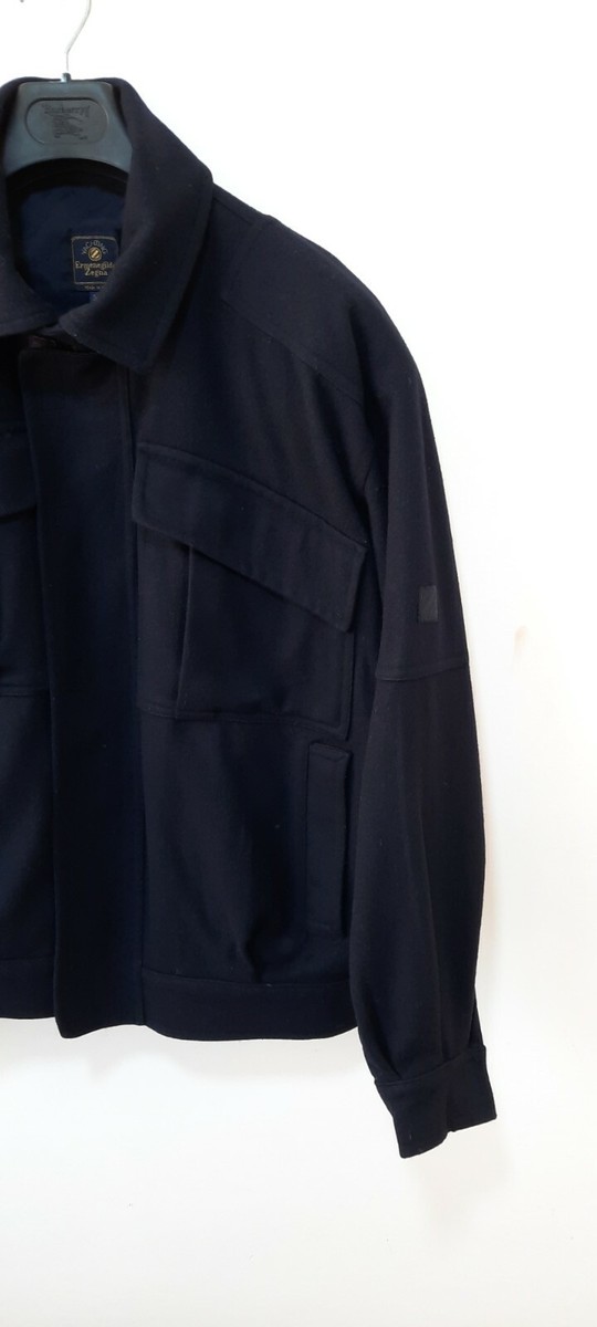 ジャケット・アウター 1980s Ermenegildo Zegna check bomber Vintage 1980s Ermenegildo Zegna Cotton Linen Bomber Jacket