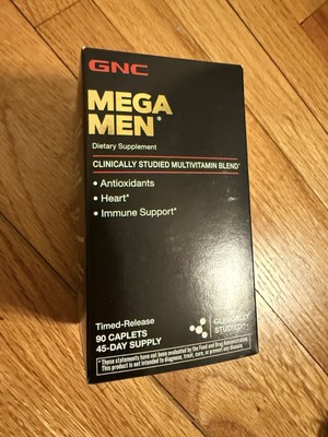 GNC Mega Men Multivitamin 45 Servings 